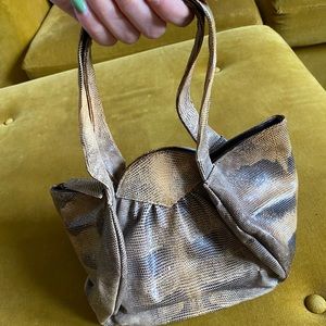 1940s Real Snakeskin Purse